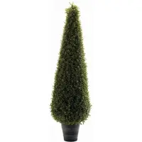 Emerald - Kunstplant Buxus piramide UV 40x135cm - Kunstplant voor binnen