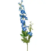 Emerald - Kunstbloem Ridderspoor 77cm blauw - Kunstplant voor binnen