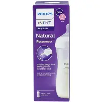 Philips AVENT Natural Response Babyfles 330ml – Flow 4 - Plastic - 1 fles - SCY906/01