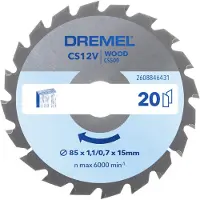 Bosch Accesorios Blueprint Zaagblad voor hout (CS500)