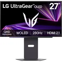LG UltraGear 27GX700A-B - Quad HD OLED Gaming Monitor - 26.5 inch