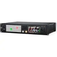 Blackmagic Design ATEM Constellation 8K, zwart, 59,94 fps, ondersteunt 720p, 1080i, 1080p, 2160p, 4320p, 10-bit, LCD, AIFF, MP3, WAV