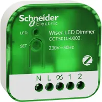 Schneider Electric Lichtschakelaars + Stopcontacten, Wiser Multiwire LED Dimmer Puck, 200W
