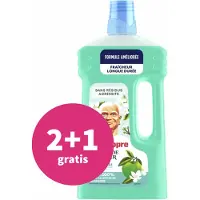 Mr. Propre 2+1 gratis: Allesreiniger Appelbloesem 1 liter