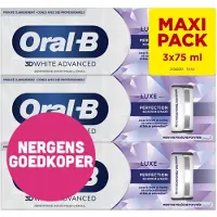 Oral-B Tandpasta Luxe Perfection Whiteness 3x75 ml