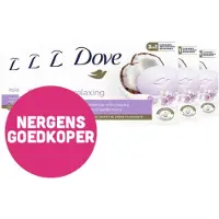 Dove 6x Handzeep Bar Coconut Milk & Jasmine 90 Gr