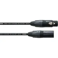 Cordial CPD0.5FM DMX XLR male - XLR female 3-pins lichtkabel 0.5 meter