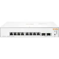 HP Netwerkswitch, direct klaar voor gebruik, met 8 Gigabit-poorten en 2 SFP-poorten, model 1930