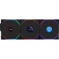 Lian Li UNI FAN TL Wireless met LCD - 3 x 120mm