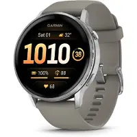 Garmin - Venu 4 45mm - black/silver grey