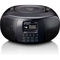 Lenco SCD-6000BK Draagbare DAB+/FM Internetradio - Zwart