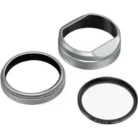 SmallRig 5851 UV Filter with Lens Hood Kit for Fujifilm X100VI / X100V, silver