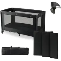 Deryan Believer Campingbedje - 120x60cm - Zwart