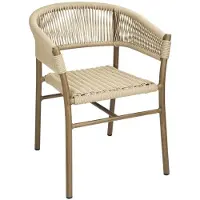 Bolero Florence Natuurlijk Touw Twist Rieten Stoelen (pak van 2) - FU532 - Horeca & Professioneel