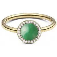 Daniel Wellington AUDREY DW0040134 - 62 MM - GOLD-PLATED RING MET JADEIET EN KRISTALLEN 1 STUK