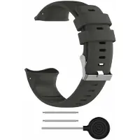 INF Geschik voor Polar Vantage V armband siliconen Grey