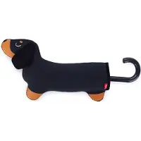 Balvi Paraplu Teckel Hond Zwart met Hoes