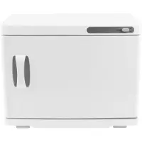 MonsterShop Handdoekverwarmer - wit - 70 handdoeken - uv-sterilisatie