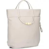 Zwei Schoudertas 'Perla' lichtbeige