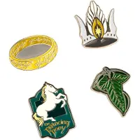 Grupo Erik Editores The Lord Of The Rings Set Van 4 Pinnen