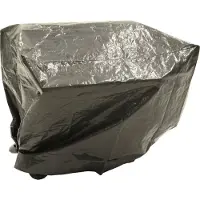 Lesli Living Lesliliving - Beschermhoes BBQ rechthoekig - 120x60x100cm - Grijs