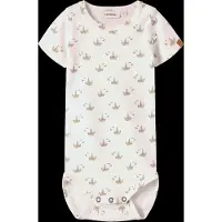 Lil´ Atelier Baby Rompers Nbmgayo Sor Ss Slim Body Lil - Ecru - Maat 80