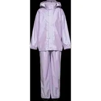 Color Kids Regenkleidung m. Träger - PU - Purple Rose - - 8 Jahre (128) - Regenkleidung