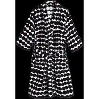 Marimekko Räsymatto badjas Zwart, M