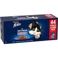 Felix 88x85g Vis- & Vlees selectie Elke Dag Feest Kattenvoer