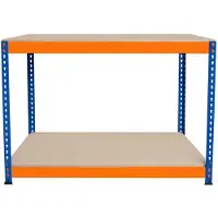 Monster Werkbank met 2 Planken S-Rax - 120cm x 60cm x 90cm