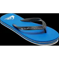Quiksilver Teenslippers 'Molokai' blauw / zwart / wit