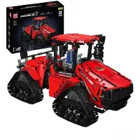 Mould King 18020S Case Tractor - trekker - 1698 Stukjes -19x23x45 cm - Compatibel met Grote Merken