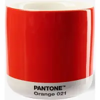 Pantone Latte Beker Design Pantone Orange 220 ml
