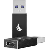 Angelbird USB 3.1 Gen2 Type-A to Type-C Adapter active zwart
