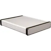 Hammond Electronics 1455N2201 Profielbehuizing 220 x 103 x 53 Aluminium Aluminium 1 stuk(s)