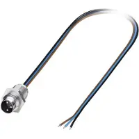 Phoenix Contact 1500347 Sensor/actuator inbouwconnector M8 Aantal polen (sensoren): 4 Stekker, inbouw 0.5 m 1 stuk(s)