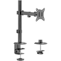 Logilink BP0170 Tafelbeugel voor monitor Aantal monteerbare displays: 1 Display(s) Zwart Draaibaar, In hoogte verstelbaar, Kantelbaar, Roteerbaar, Zwenkbaar