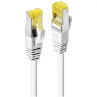 Lindy 47323 Patchkabel, 1,50 meter, RJ45, S/FTP, LSOH, met Cat7 koperen kern, wit