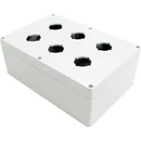 Hammond Electronics 1554PB6A Universele behuizing 240 x 160 x 90 Polycarbonaat Grijs 1 stuk(s)