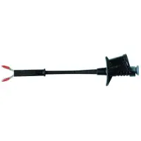 Ht instruments 6007-IECR 1003180 Banaanstekker Bananenbus, Bus 4 mm, Steekaansluiting 4 mm, Krokodilklem CAT III 1000 V Rood 1 stuk(s)