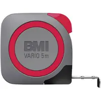 Bmi VARIO 411541820-EGI Rolmaat 5 m Staal