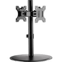 Speaka Professional SP-DMM-250 Monitorbeugel Aantal monteerbare displays: 2 Display(s) 43,2 cm (17) - 81,3 cm (32) Draaibaar, Zwenkbaar