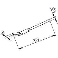 Ersa 0452FDLF040/SB Desoldeerpunt Grootte soldeerpunt 4 mm Lengte soldeerpunt: 4 mm Inhoud: 2 stuk(s)