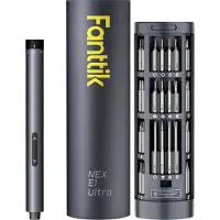Fanttik 50 in 1 E1 Ultra Accu-schroevendraaier 3.7 V 350 mAh Li-ion Incl. opbergbox, Incl. acculamp