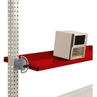 Manuflex AS1714.3003 Kantelbare plank voor pack pool pack tafels, nuttige diepte 195 mm. Voor tafel breedte 2000 mm