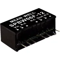 MEAN WELL SPBW06F-05 DC/DC-convertermodule 1.2 A 6 W Aantal uitgangen: 1 x Inhoud 1 stuk(s)