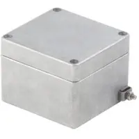 Weidmuller KLIPPON K01 RAL7001 9529100000-10 Universele behuizing 58 x 64 x 34 Aluminium Poedercoating Zilver-grijs 10 stuk(s)