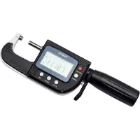 Dasqua 4105-0005 Digitale diktemeter (l x b) 160 mm x 55 mm Met digitale weergave, Metrisch 25 mm Aflezing: 0.01 mm
