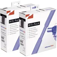 Hellermanntyton 300-31270 Krimpkous zonder lijm Zwart 12.70 mm 6.40 mm Krimpverhouding:2:1 5 m