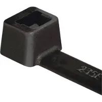 Hellermanntyton 111-04950 T50R-PA66HS-BK Kabelbinder 200 mm 4.60 mm Zwart 100 stuk(s)